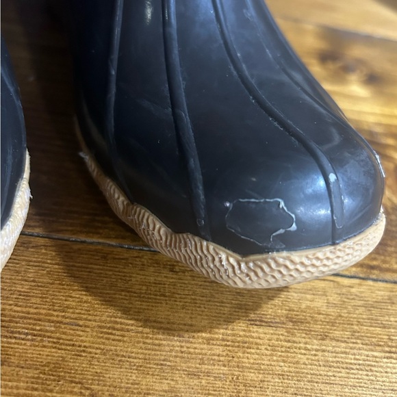 Brown Sperry Brown Saltwater Duck Boots, size 9 - Picture 2 of 6